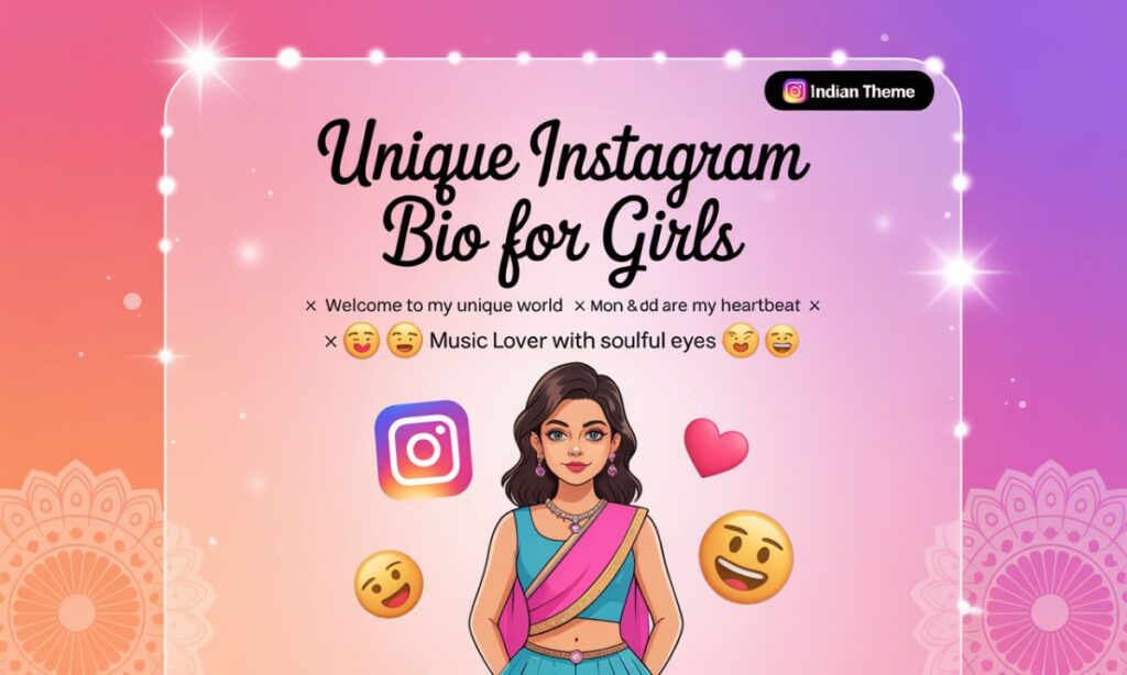 Unique Instagram Bio For Girls