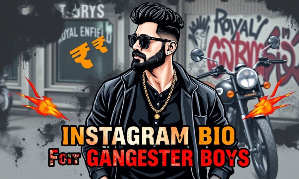 Instagram Bio For Gangster Boys